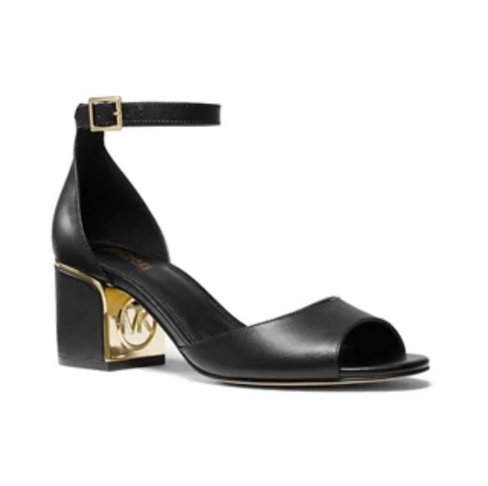 Michael Kors Lana Leather Sandals Size 8